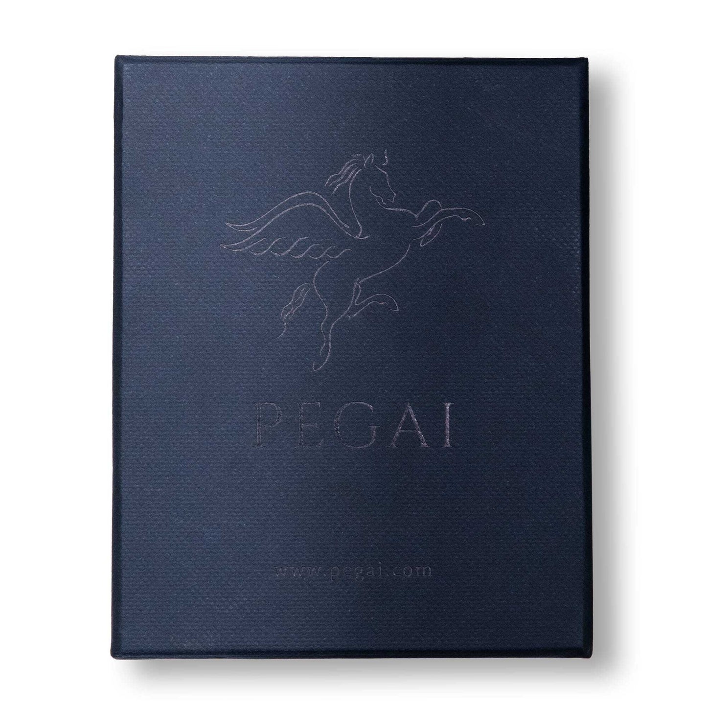 Whiskey Brown leather NFC business card with personalized engraving, crafted by Atelier PEGAI for seamless digital networking and a lasting first impression.