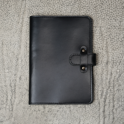 DuPage Leather Journal | Dual Tone Black
