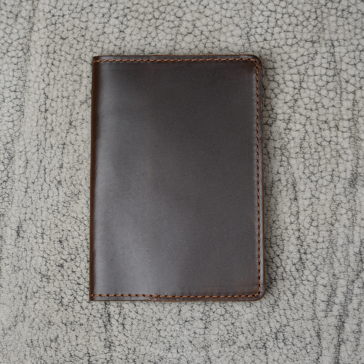 DeKalb Leather Passport Cover | Dual Tone Coffee