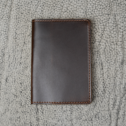DeKalb Leather Passport Cover | Dual Tone Coffee