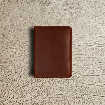 Pike Leather Passport Wallet | Dual Tone Whiskey