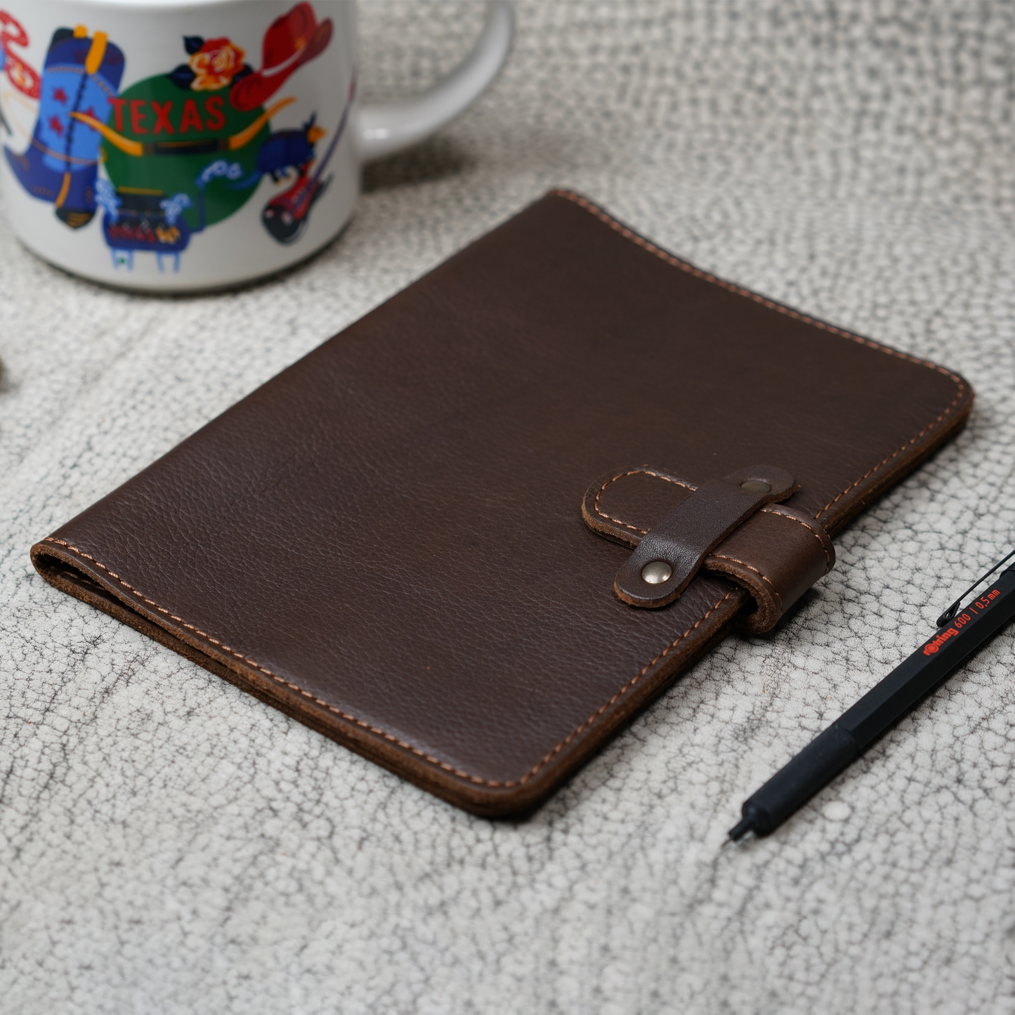 DuPage Leather Journal | Dymnos Brown