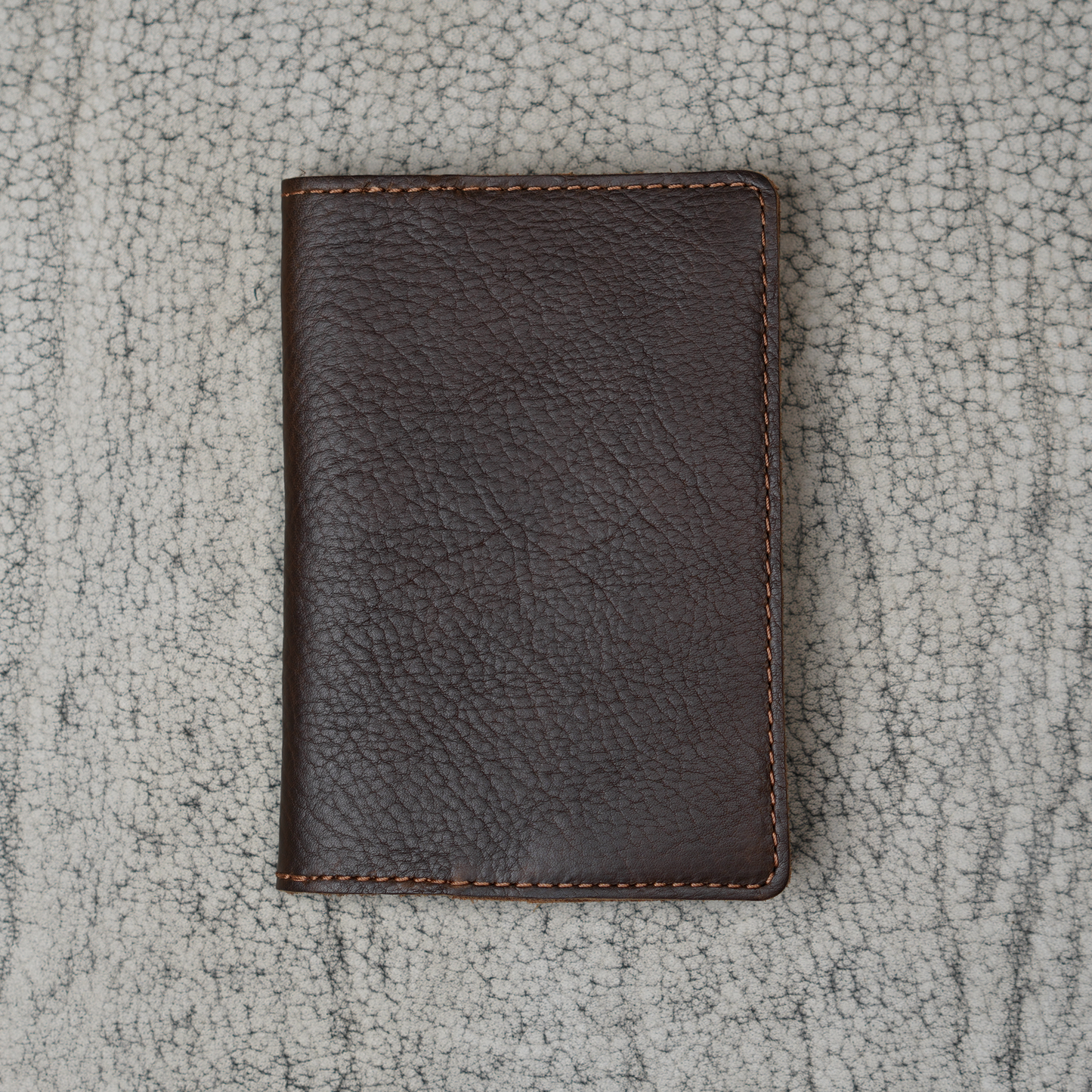 DeKalb Leather Passport Cover | Dymnos Brown