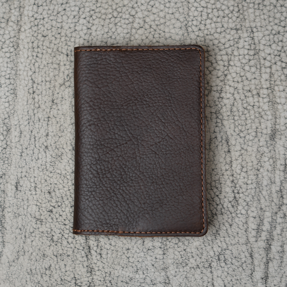 DeKalb Leather Passport Cover | Dymnos Brown