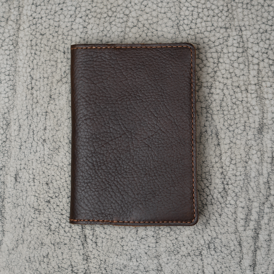 DeKalb Leather Passport Cover | Dymnos Brown