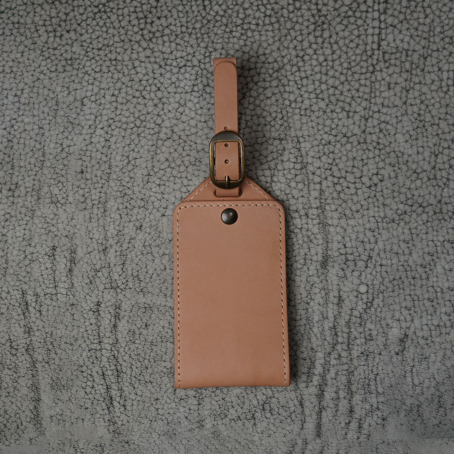 Bond Leather Luggage Tag | Vachetta Naturale